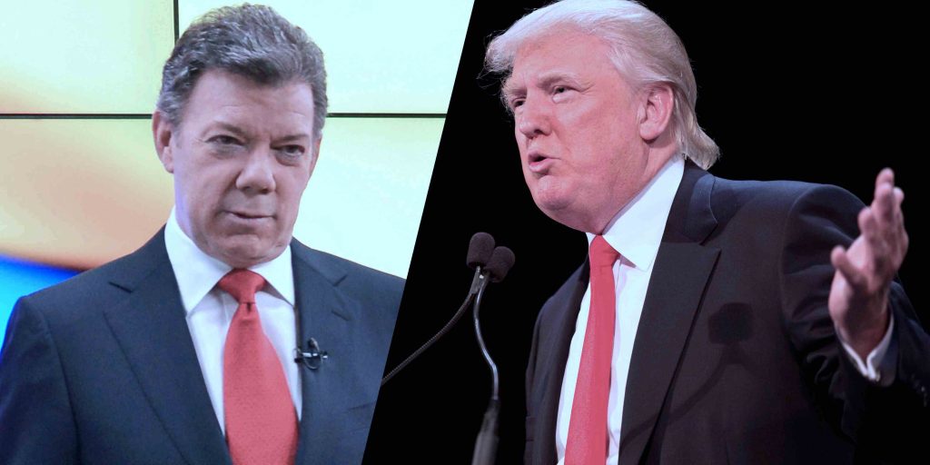 Trump and Santos