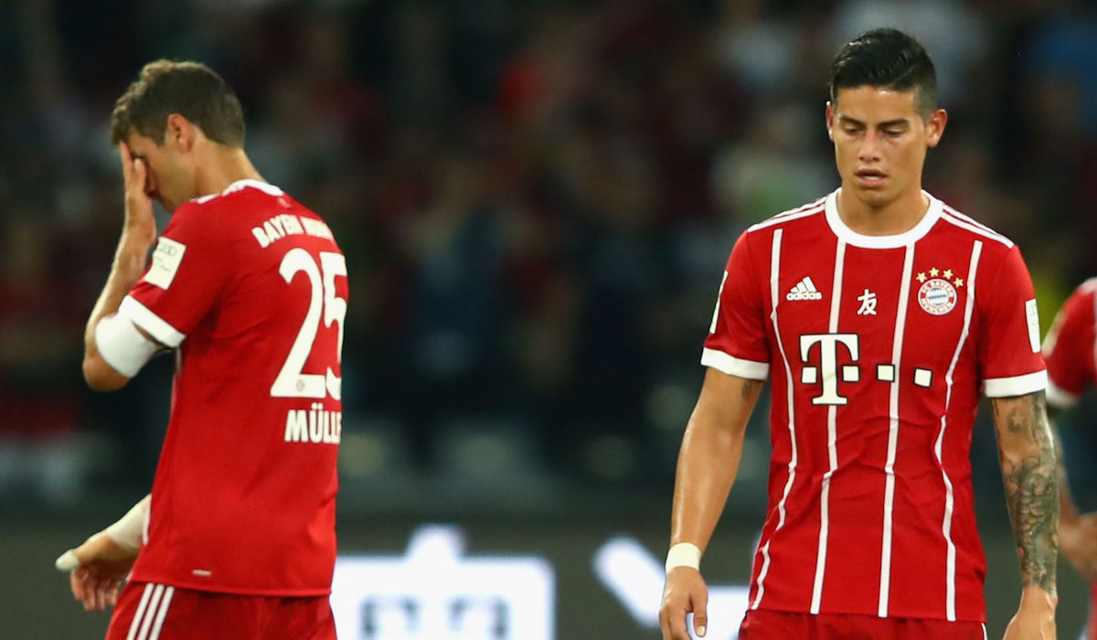 Muller and Rodriguez frustrated